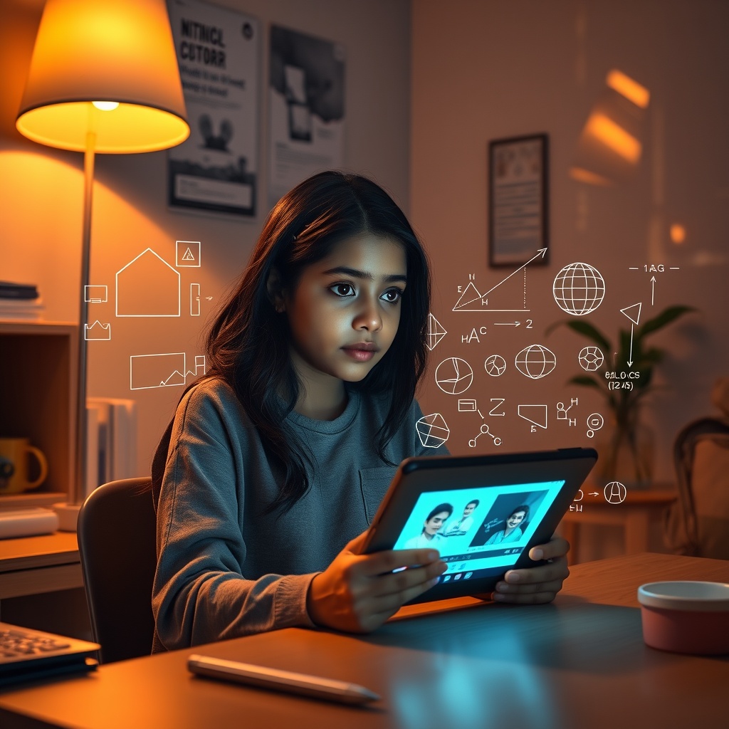 AI Tutor With Sketchpad: Visual Learning for Indian Students