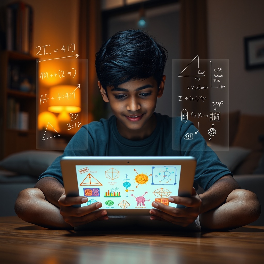 AI Tutor with Sketchpad: Bring Classroom-Style Learning Home in India