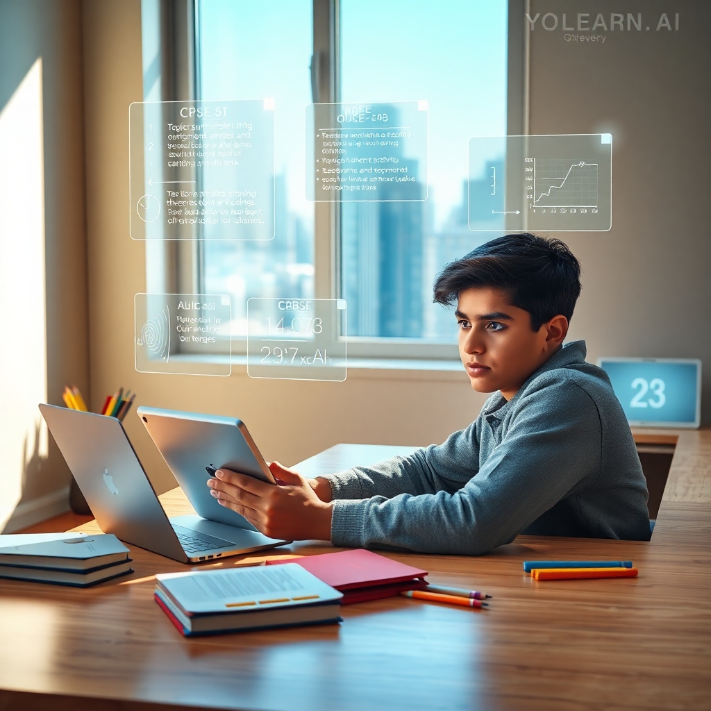 Master CBSE Exams with YoLearn.ai's Same-Day Topic Revision