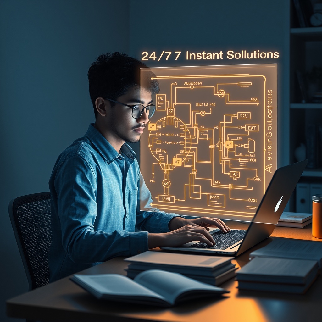 AI Doubt Solving App vs. Private Tutor for Late-Night Study