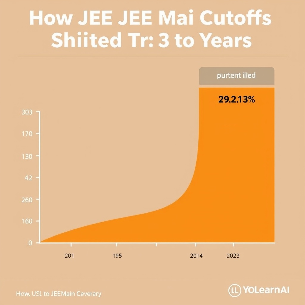 How JEE Main Cutoffs Have Changed Over Three Years