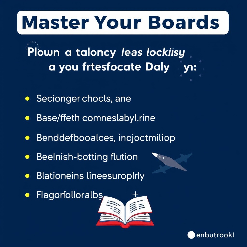 Master Your Boards: Plan Study Leave Days Effectively