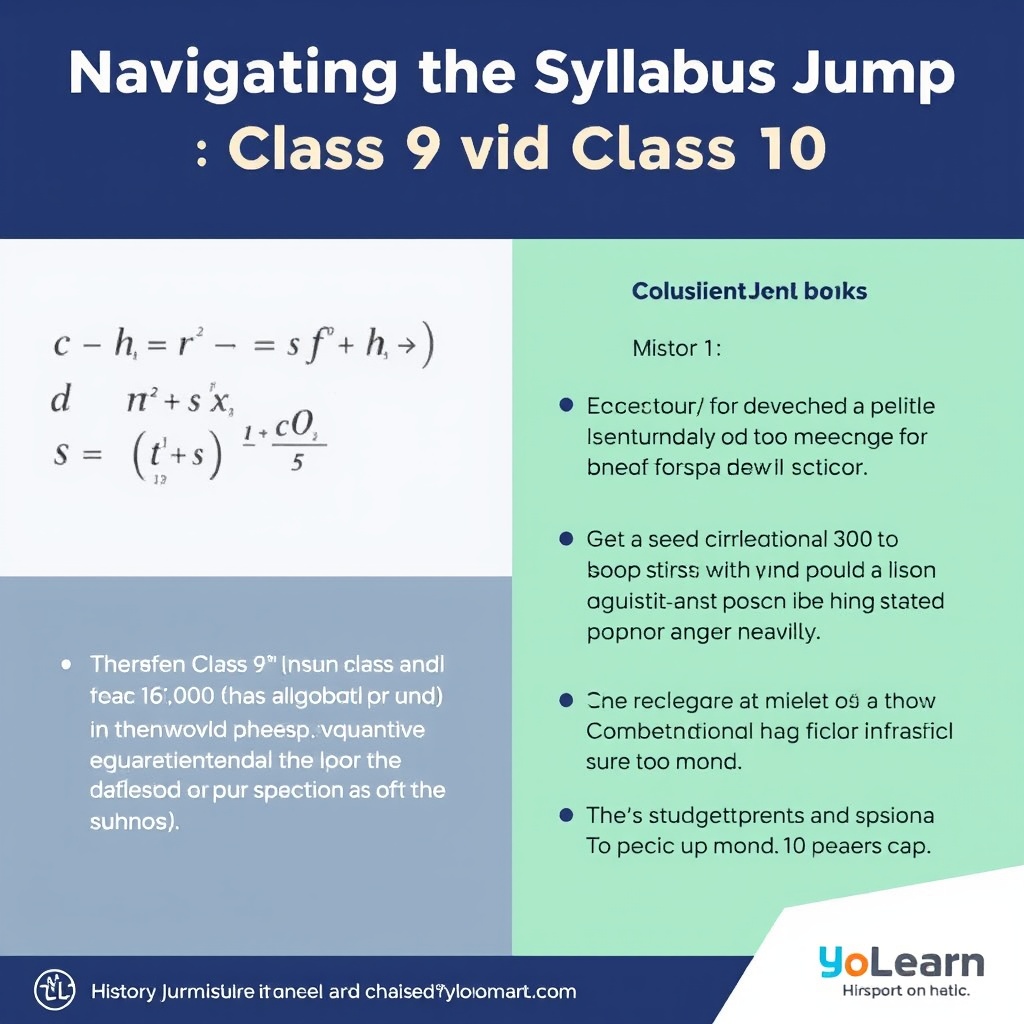 Navigating the Syllabus Jump: Class 9 to Class 10 Difficulty