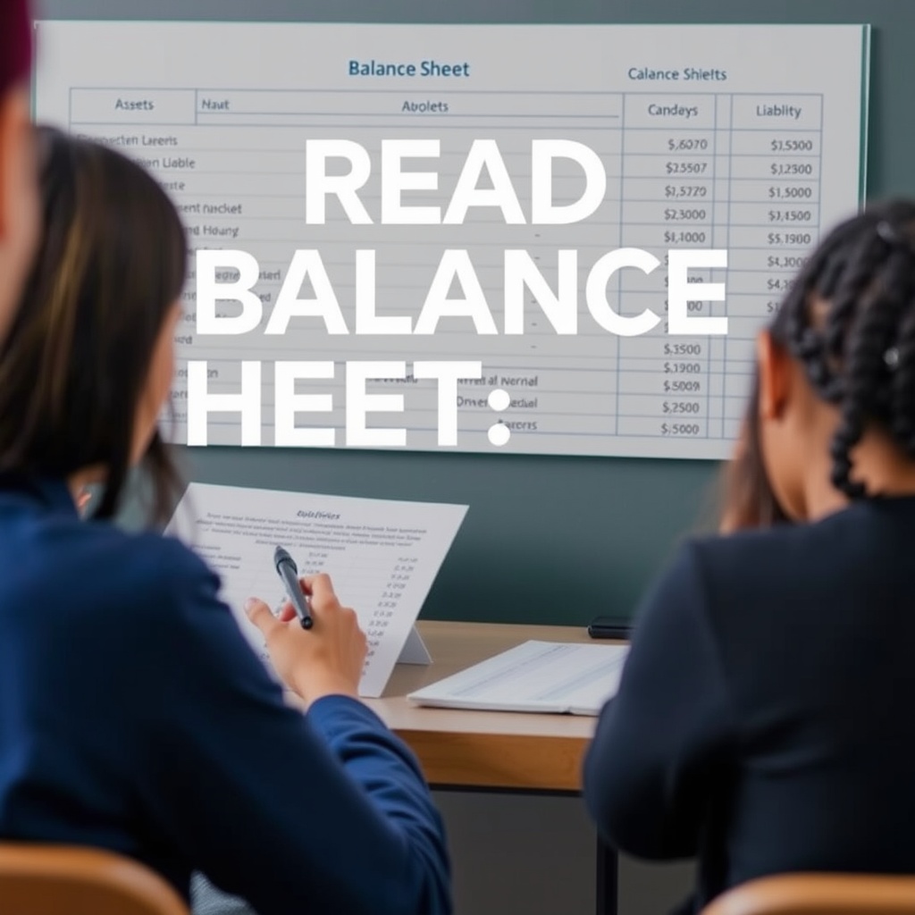 Read Balance Sheets: Go Beyond Formats with Conceptual Understanding