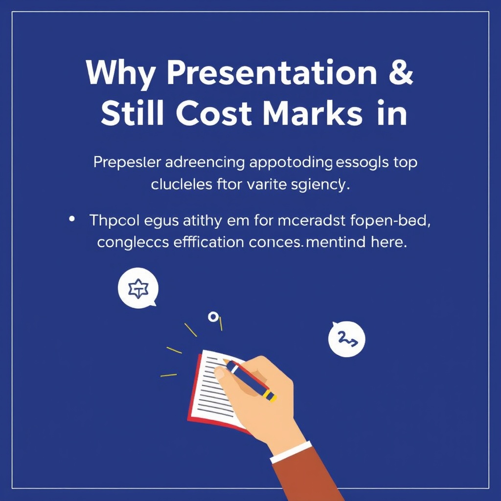 Why Presentation & Handwriting Still Cost Marks in Board Exams