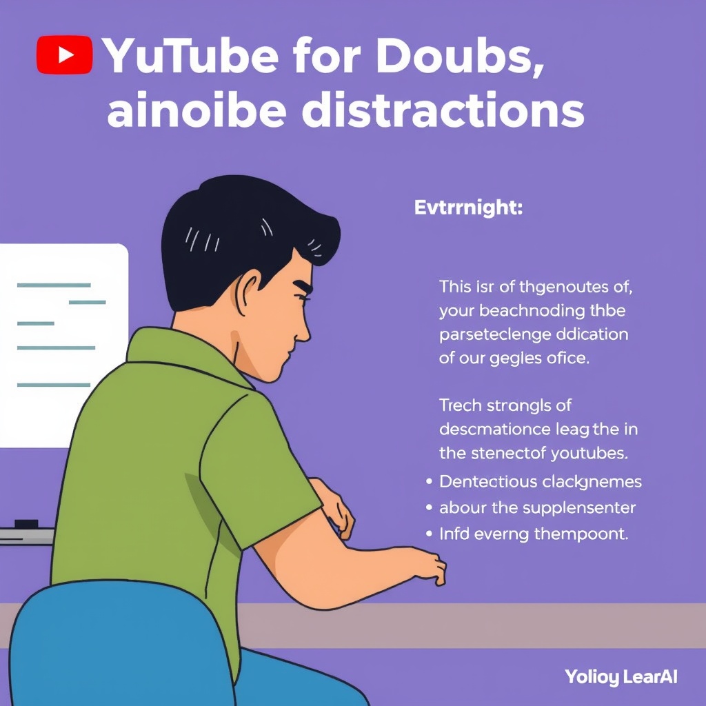 YouTube for Doubts: Staying Focused, Avoiding Distractions